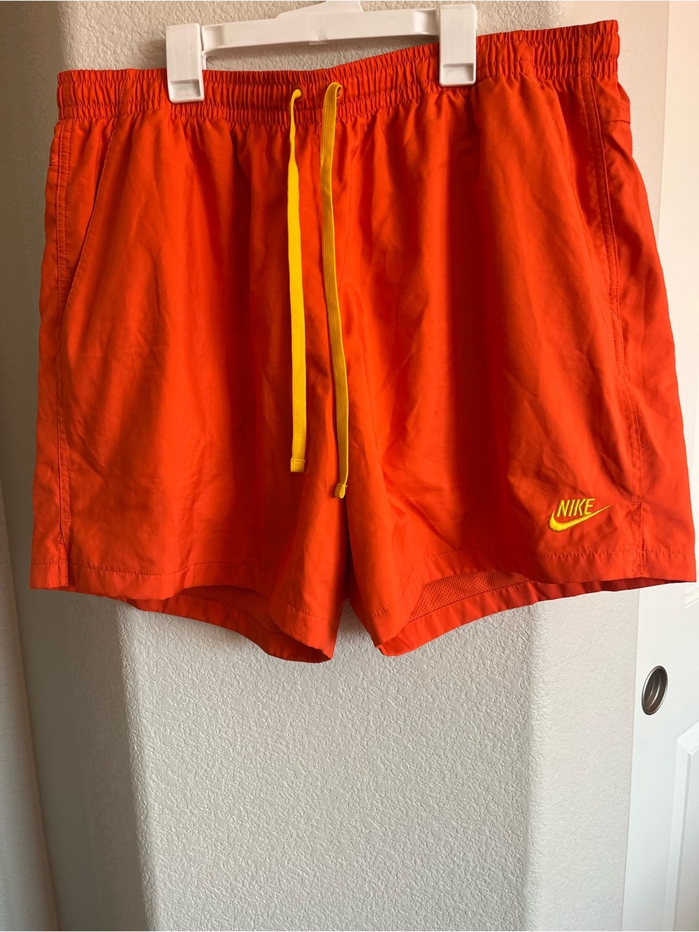 Nike Men’s Swim Trunks in Bright Orange